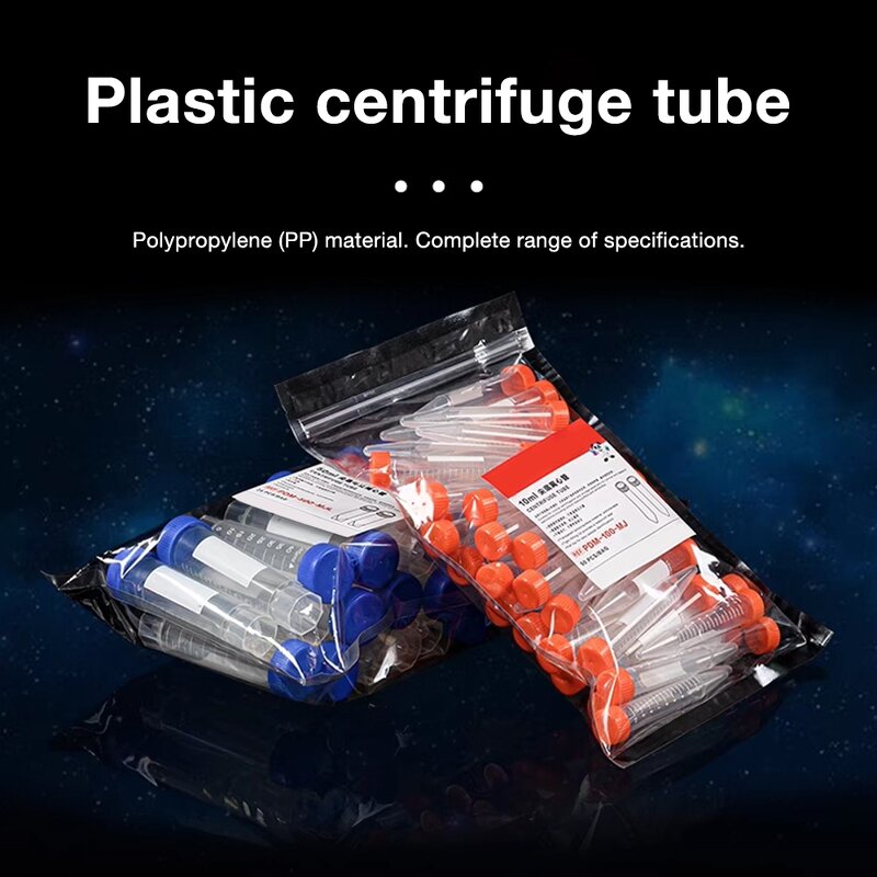 Centrifuge Tube Factory - OEM/ODM Custom Wholesale Laboratory 0.2ml-10ml Plastic Conical Centrifuge Tube Threaded