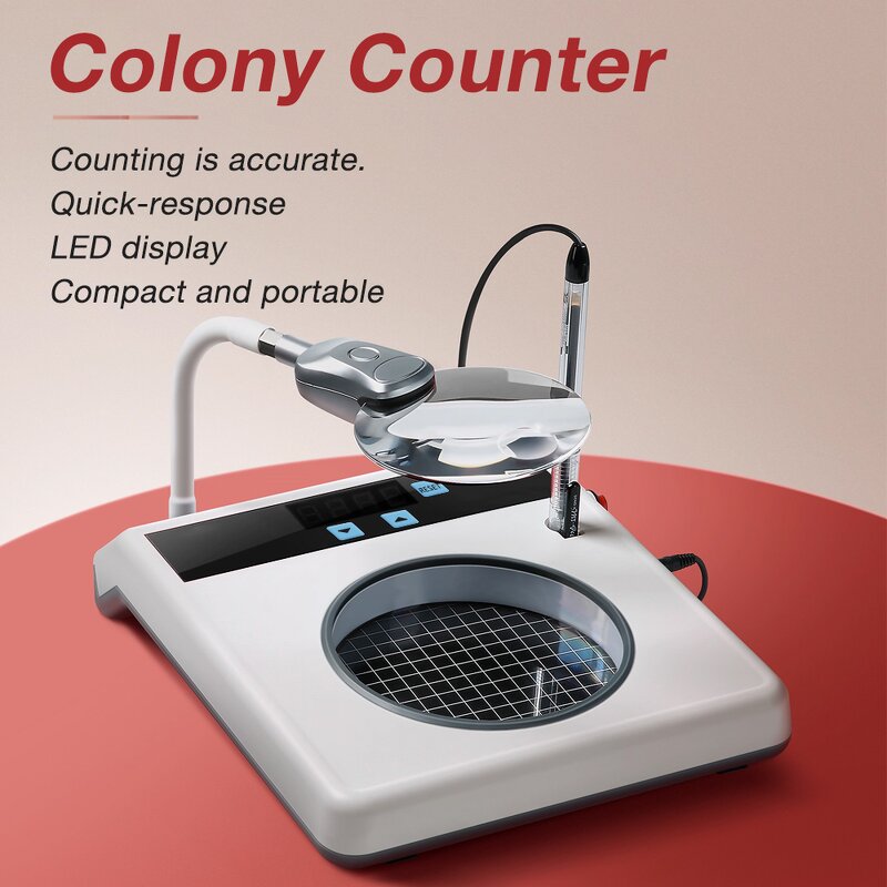 Bacterial Colony Counter Manufacturer - OEM/ODM Custom Factory Wholesale Laboratory Digital Display Colony Counter