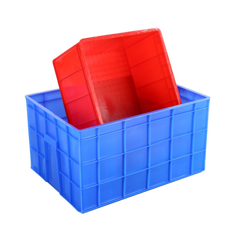 Plastic Logistic Storage Crate Factory - OEM/ODM Custom Durable Large Recyclable Turnover Box Stackable Plastic Crate