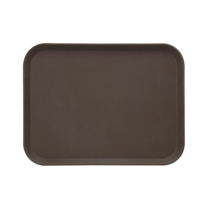 Non Slip Dinner Tray Manufacturer - OEM/ODM Custom Skid Proof Non Slip PP Tray Round Rectangle Dinner Tray for Food Serving