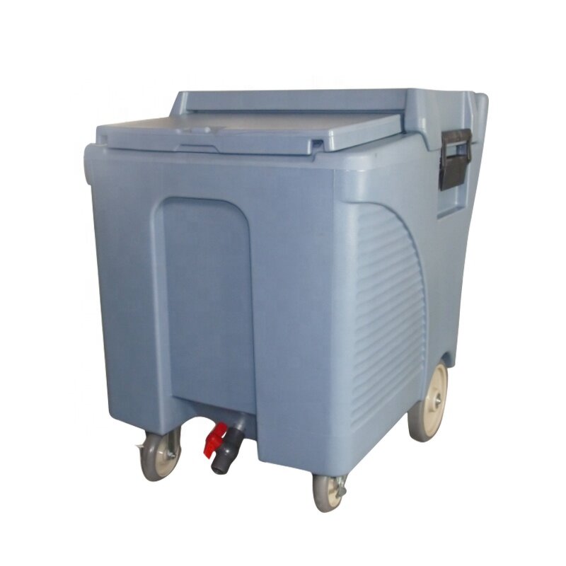 PE Insulated Ice Caddy Cart Manufacturer - OEM/ODM Custom 125 lb Capacity PE Polyethylene Insulated Ice Caddy Cart