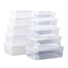 Bulk Transparent Plastic Container Manufacturer - OEM/ODM Custom High Quality Airtight Bulk Transparent Plastic Food Container