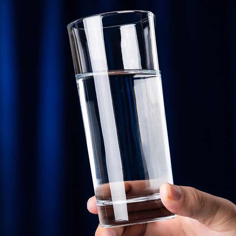 Self Stirring Glass Cup Factory - OEM/ODM Custom Customized Self Stirring Transparent Retro Embossed Glass Sun Flower Cup