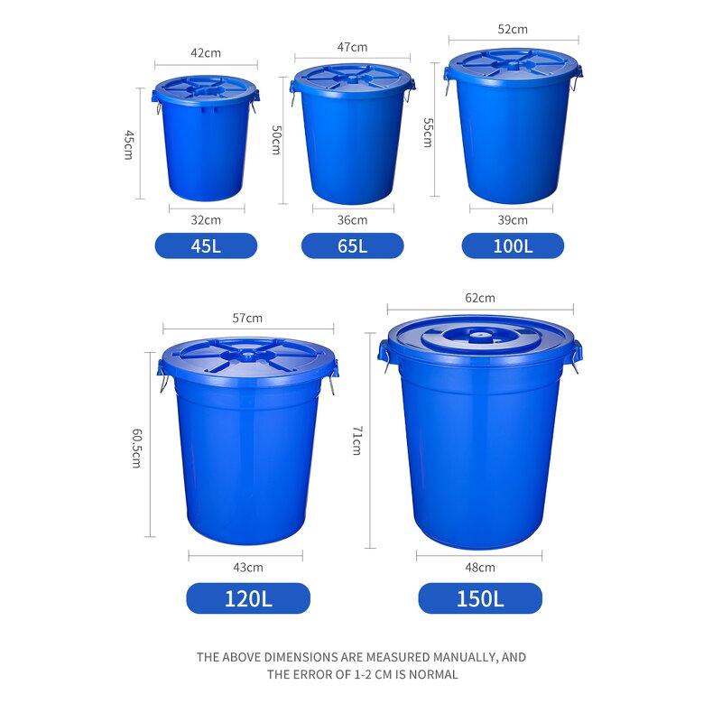 Water Bucket Factory - OEM/ODM Custom Heavy Duty Food Grade 5 13 Gallon Plastic Water Bucket Wholesale 20L 25L with Lids