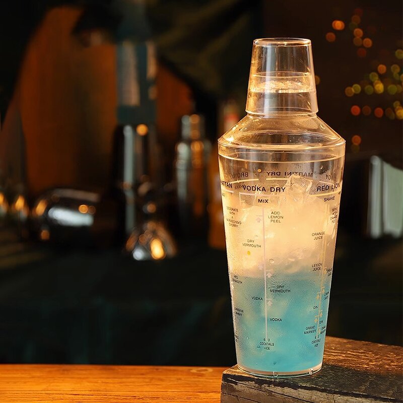 Clear Plastic Shake Cup Manufacturer - OEM/ODM Custom High Quality Clear Plastic Shake Cup with Scale Bubble Tea Cup