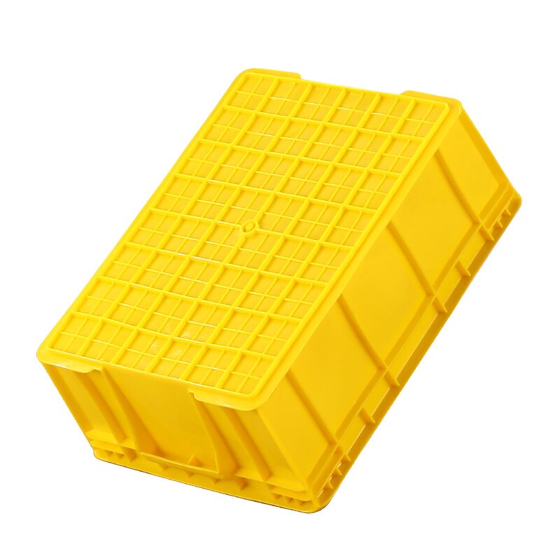 Plastic Logistics Crate Manufacturer - OEM/ODM Custom Wholesale Large Logistics Week Crate Solid Style Rectangular Box