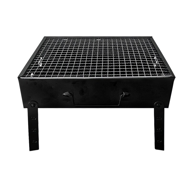 Outdoor BBQ Grill Factory - OEM/ODM Custom Outdoor Portable Korean Carbon Barbecue Stove Metal Folding BBQ Grill