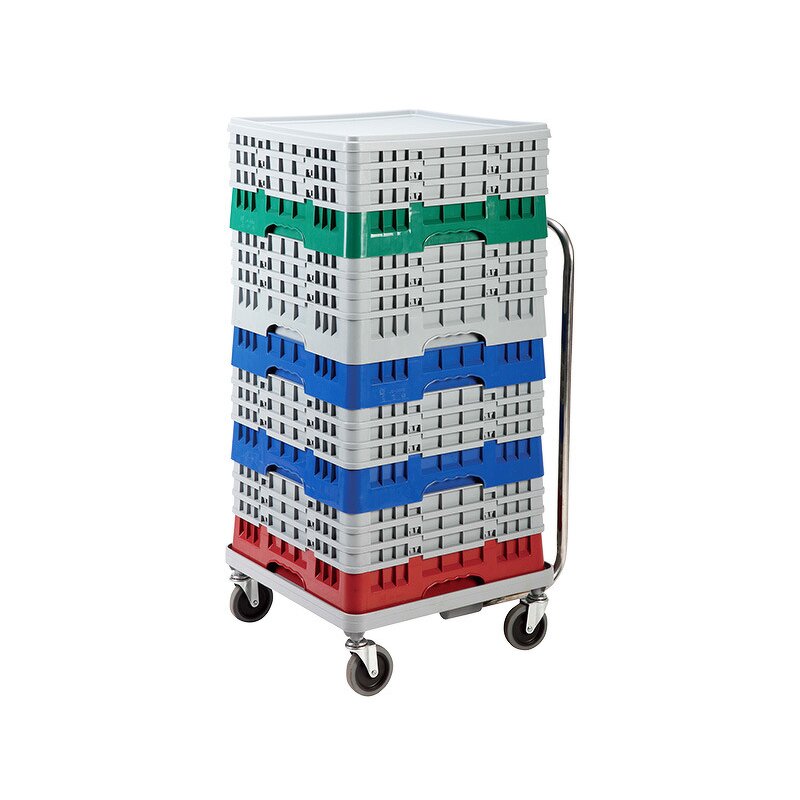 Glass Rack Manufacturer - OEM/ODM Custom Transparent Glass Rack with Plastic Storage Basket for Cups