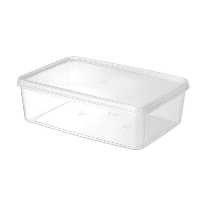 Fridge Organizer Manufacturer - OEM/ODM Custom Low Price Kitchen Transparent Fridge Organizer Plastic Food Storage Box