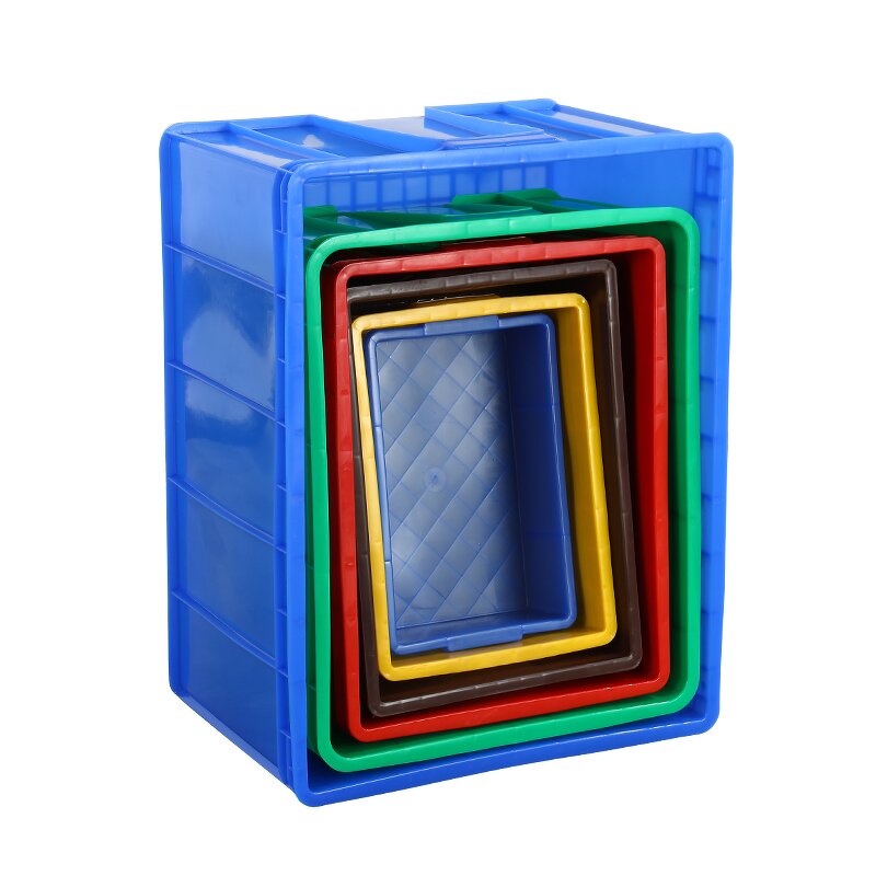 Plastic Tray Storage Box Factory - OEM/ODM Custom Durable Latest Stackable Container Plastic Tray Logistics Storage Box