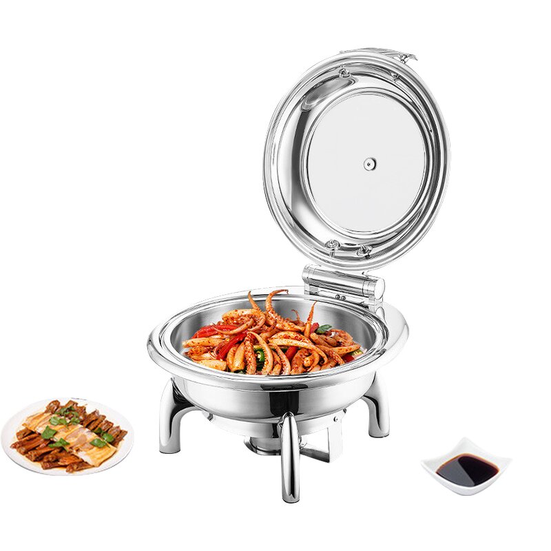 Chafing Dishes Buffet Stove Factory - OEM/ODM Custom New Design Chafing Dishes Buffet Stove Display Stand Food Warmer