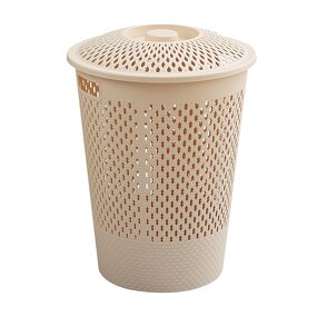 PP Plastic Laundry Basket Factory - OEM/ODM Custom New Style Reusable PP Plastic Laundry Basket with Hollow Out Design