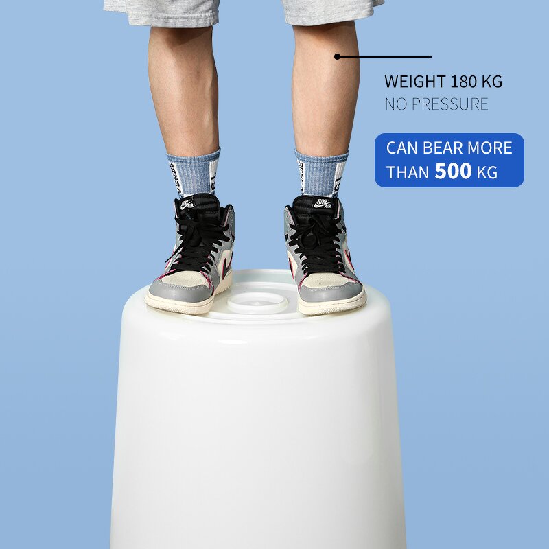 HDPE Plastic Barrel Factory - OEM/ODM Custom High Quality 55 Gallon Blue HDPE Plastic Barrel 120-220 Liter with Lids