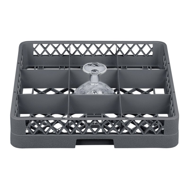 Plastic Cup Storage Holder Factory - OEM/ODM Custom Hot Selling 9 Compartment Hotel Restaurant Rack Plastic Cup Holder