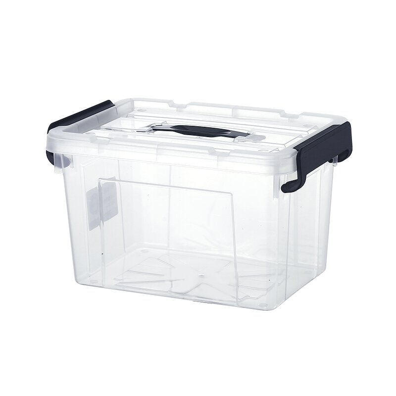 Plastic Storage Boxes Manufacturer - OEM/ODM Custom Plastic Storage Boxes with Handle Waterproof Moisture proof Transparent
