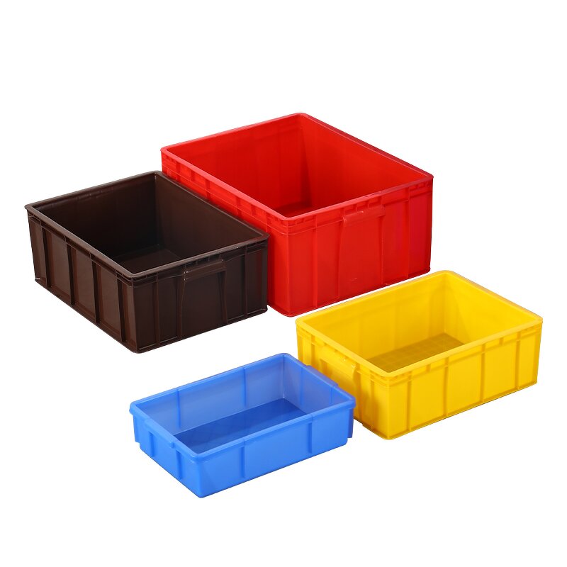 Mesh Style Plastic Crate Factory - OEM/ODM Custom Mesh Style Stackable Plastic Logistics Crate Tunrover Box for Transport
