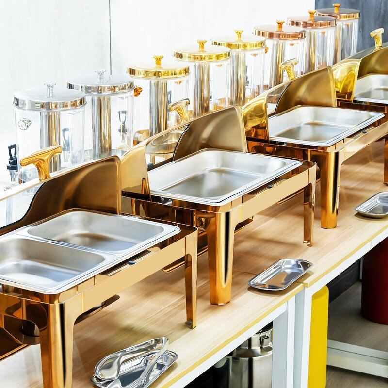 Chafing Dish Manufacturer - OEM/ODM Custom Electric Stainless Steel Chafer Dishes Buffet Set