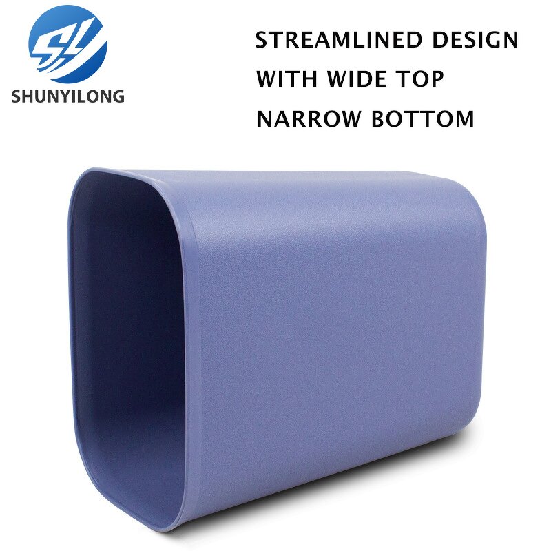 PP Plastic Square Dustbin Factory - OEM/ODM Custom Durable 15L 8L PP Plastic Square Waste Dustbin Smart Standing Hotel