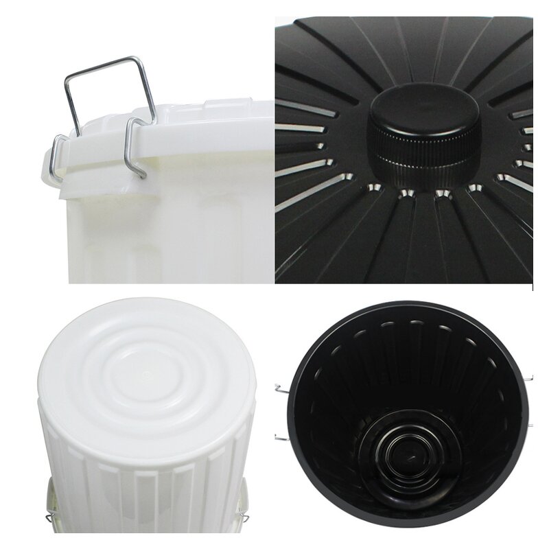 Indoor Hotel Trash Can Factory - OEM/ODM Custom Durable Indoor Hotel Trash Can Large Size Square Plastic Garbage Bin