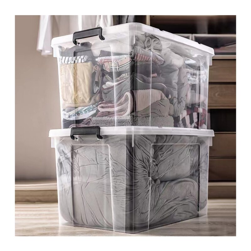 Rectangle PP Storage Cabinet Manufacturer - OEM/ODM Custom Heavy Duty Rectangle PP Injection Transparent Storage Cabinet