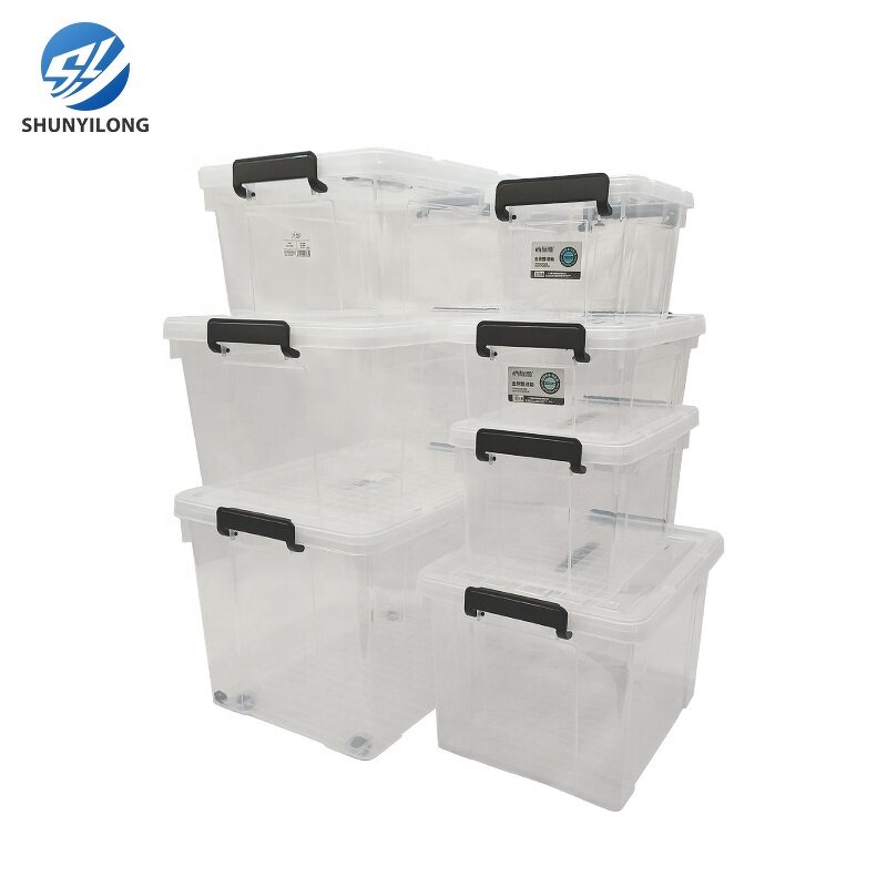 Rectangle PP Storage Cabinet Manufacturer - OEM/ODM Custom Heavy Duty Rectangle PP Injection Transparent Storage Cabinet