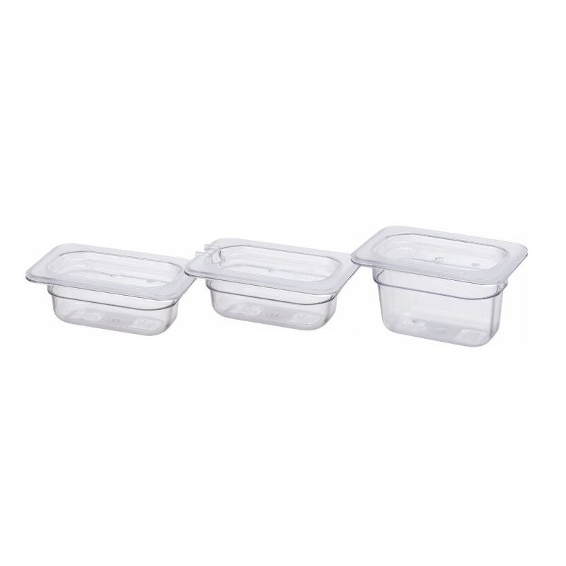 Gastronorm GN Pan Storage Bin Manufacturer - OEM/ODM Custom Gastronorm GN Pan Storage Bin 1/1 and 1/9 Food Container