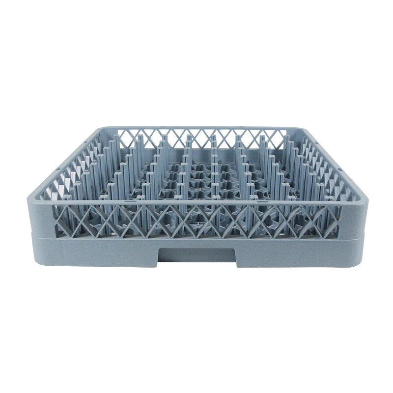 Plastic Dish Rack Factory - OEM/ODM Custom Restaurant Hotel Kitchen Plastic Dish Rack Flexible 64 Suit Basket