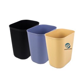 PP Plastic Dustbin Manufacturer - OEM/ODM Custom 20-8L Durable PP Plastic Dustbin Square Hotel Trash Can