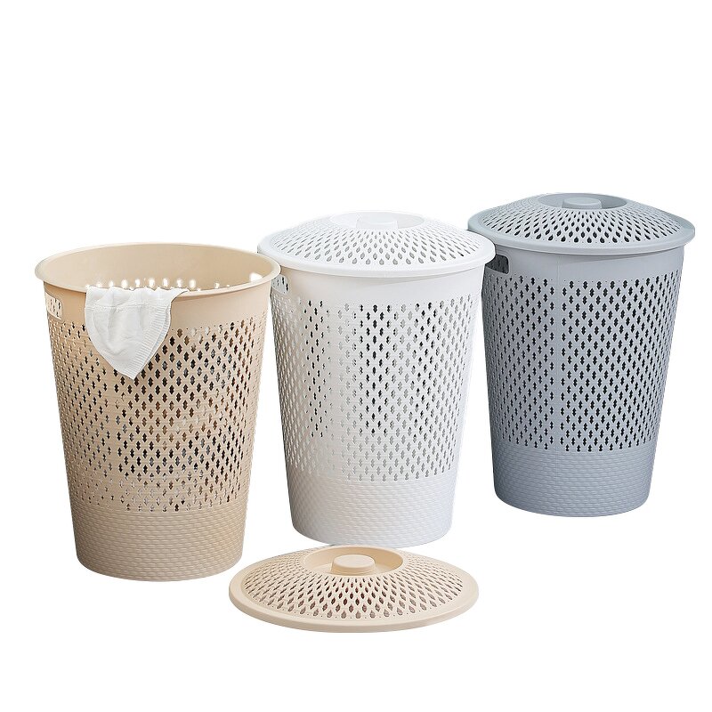 PP Plastic Laundry Basket Factory - OEM/ODM Custom New Style Reusable PP Plastic Laundry Basket with Hollow Out Design