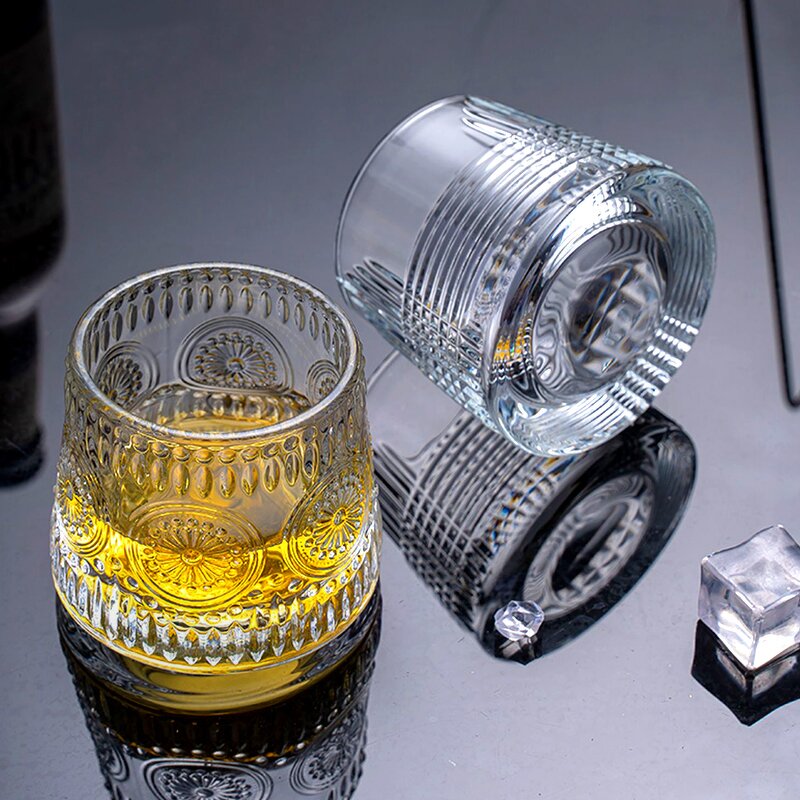 Whiskey Tumblers Cup Factory - OEM/ODM Custom Wholesale Custom Logo Engrave Crystal Whiskey Tumblers Cup for Bar Party