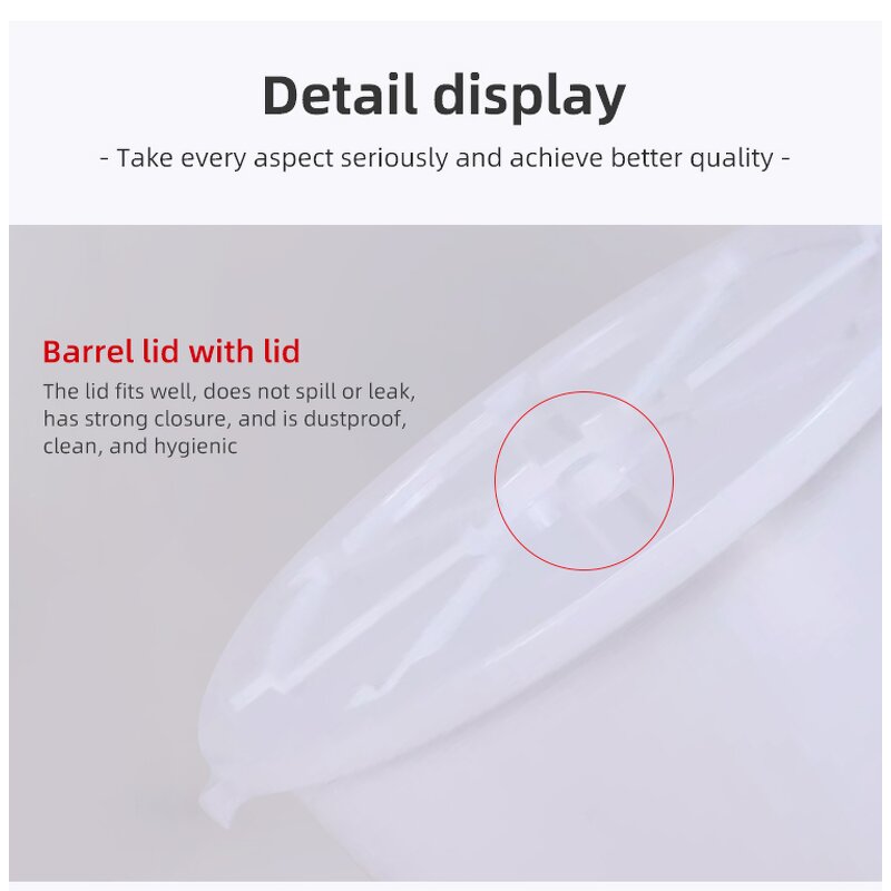 Water Bucket Factory - OEM/ODM Custom Heavy Duty Food Grade 5 13 Gallon Plastic Water Bucket Wholesale 20L 25L with Lids