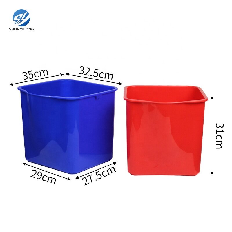 Double Bucket Trolley Manufacturer - OEM/ODM Custom Hotel Housekeeping 30L Double Bucket Trolley PP Plastic Side Press
