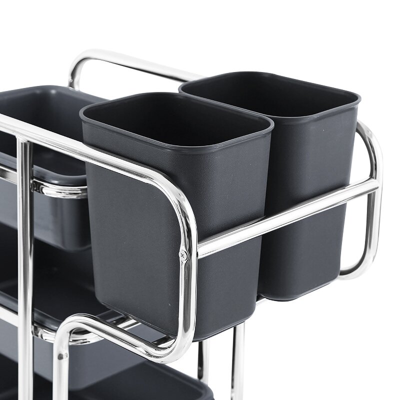 Hotel Room Service Trolley Manufacturer - OEM/ODM Custom Durable Plastic Hotel Room Service Trolley for Restaurant Kitchen