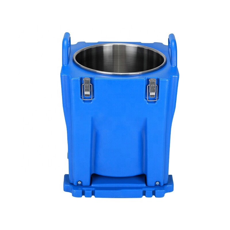 Insulated Plastic Ice Storage Wagon Factory - OEM/ODM Custom Commercial Grade Insulated Heavy Duty Plastic Ice Storage Wagon