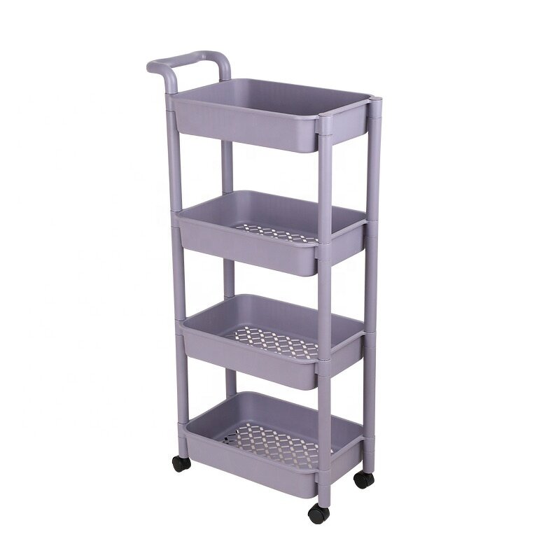 Kitchen Storage Rack Manufacturer - OEM/ODM Custom Hot Sale 3 Tier Rectangle Kitchen Storage Rack Plastic Basket Organizer