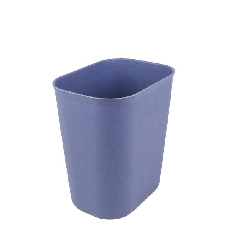 PP Plastic Dustbin Manufacturer - OEM/ODM Custom 20-8L Durable PP Plastic Dustbin Square Hotel Trash Can
