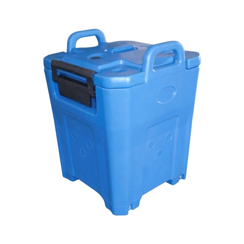 Insulated Thermo Box Manufacturer - OEM/ODM Custom Top Loading Stainless Steel Inner Tank PE Insulated Thermo Box Food Carrier