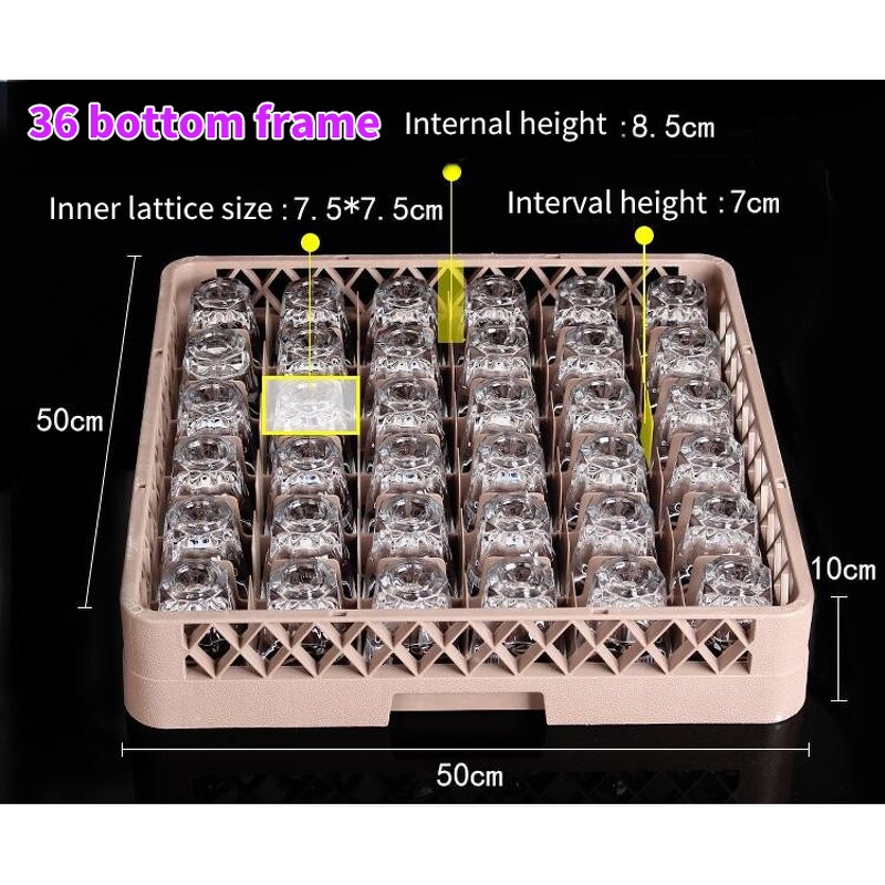 Double Tier Rack Manufacturer - OEM/ODM Custom Modern Double Tier Rack with Plastic Corner for Glass Cup Storage