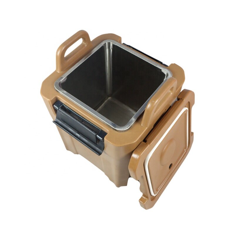 Insulated Thermo Box Manufacturer - OEM/ODM Custom Top Loading Stainless Steel Inner Tank PE Insulated Thermo Box Food Carrier