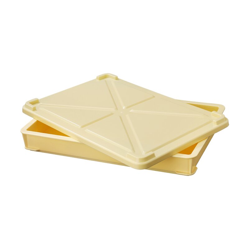 Plastic Pizza Dough Box Factory - OEM/ODM Custom Food Grade Plastic Pizza Dough Storage Container Bakery Kitchen Solution