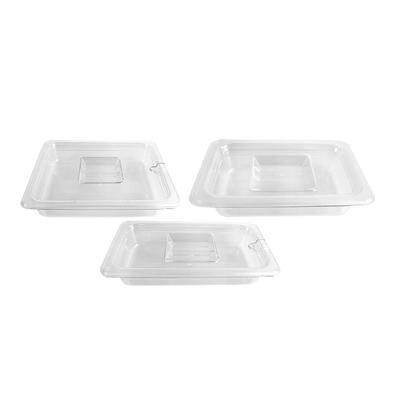 GN Gastronorm Storage Bin Factory - OEM/ODM Custom GN Gastronorm Eco Friendly Transparent Polycarbonate Storage Bin