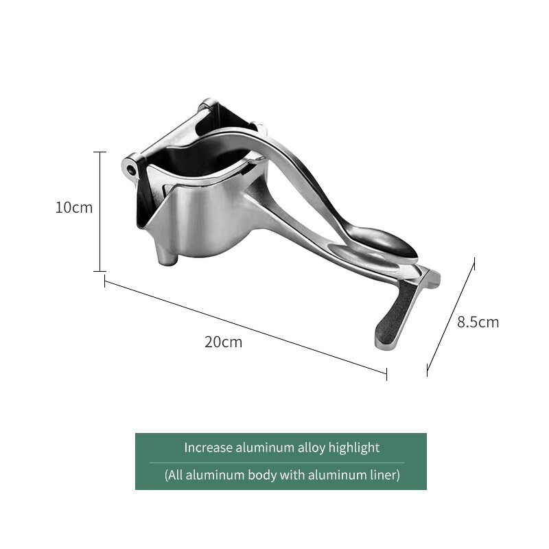 Manual Metal Juicer Factory - OEM/ODM Custom Top Seller Manual Metal Lime Lemon Squeezer Citrus Juicer Kitchen Tool