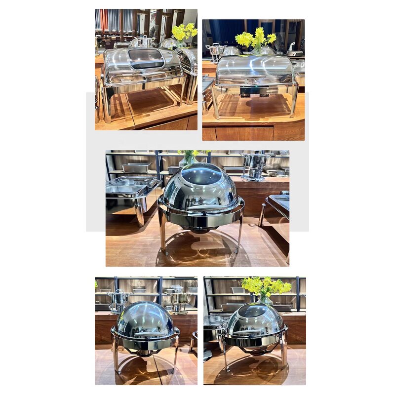 Hot Pot Chafer Set Factory - OEM/ODM Custom Hot Pot Chafer Dishes Buffet Set Chafing Dishes Buffet Stove Food Warmer