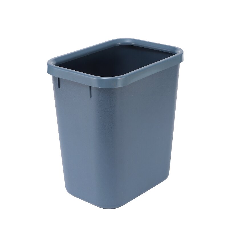 Trash Can Factory - OEM/ODM Custom Large Capacity 12L 24L 35L Trash Can Open Top Plastic Bathroom Waste Bin with Lid
