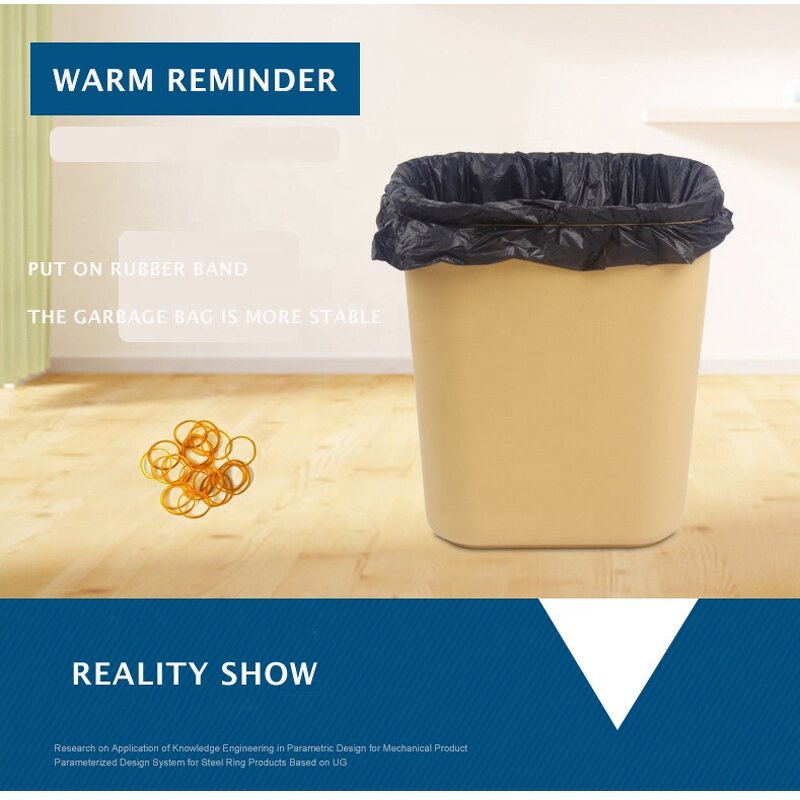 PP Plastic Dustbin Manufacturer - OEM/ODM Custom 20-8L Durable PP Plastic Dustbin Square Hotel Trash Can