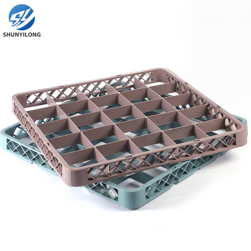 Plastic Dishwasher Rack Manufacturer - OEM/ODM Custom SHUNYILONG Plastic Dishwasher Rack Commercial Plastic Kitchen Basket
