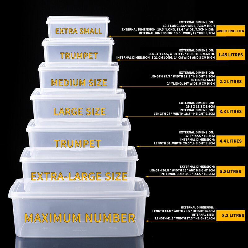 Rice Container Factory - OEM/ODM Custom Rectangle Kitchen Organization Grain Rice Container with Handle Sealed Plastic