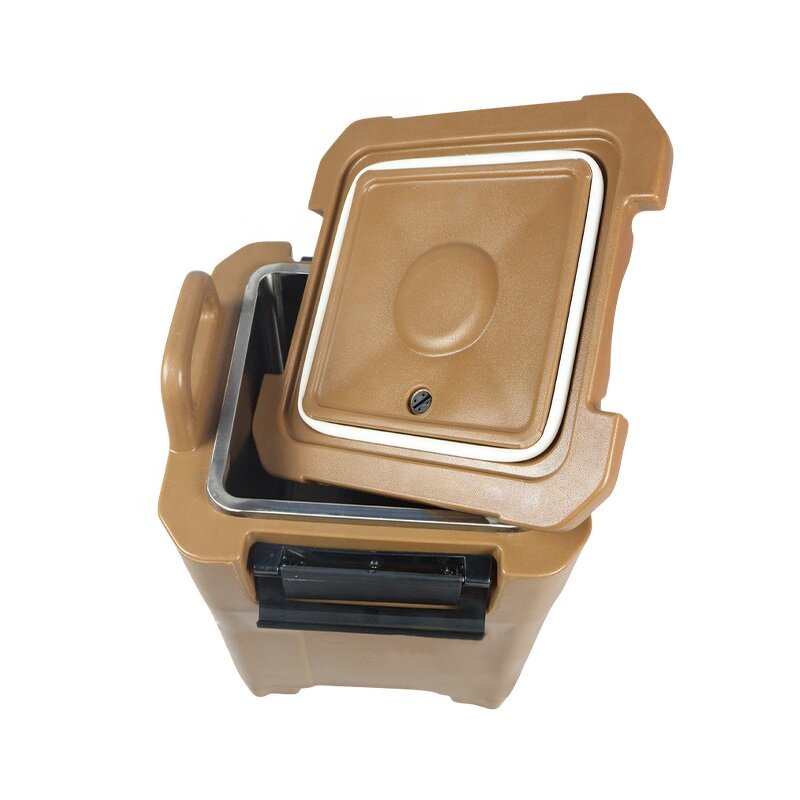 Insulated Thermo Box Manufacturer - OEM/ODM Custom Top Loading Stainless Steel Inner Tank PE Insulated Thermo Box Food Carrier