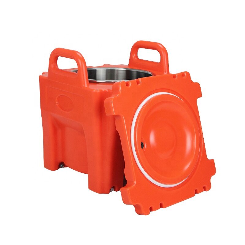 Insulated Plastic Ice Storage Wagon Factory - OEM/ODM Custom Commercial Grade Insulated Heavy Duty Plastic Ice Storage Wagon