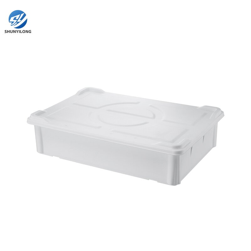 White Bread Storage Container Factory - OEM/ODM Custom White Bread Storage Container Plastic Pizza Dough Tray Proofing Box